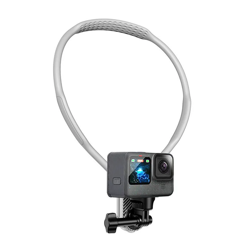 Magnetic Necklace Phone Holder - Hands-Free POV Vlog Mount for Phone & GoPro