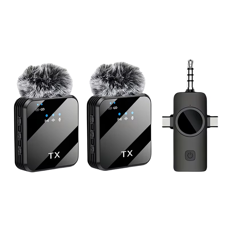 BF-F11 3-in-1 Wireless Lavalier Microphone